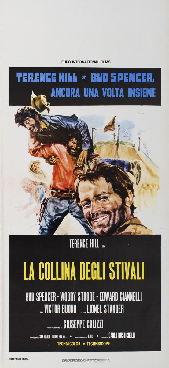 La collina degli stivali - Locandina 1