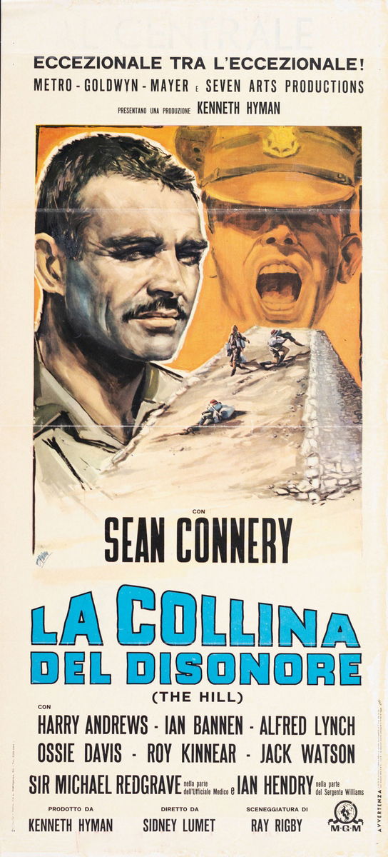 La collina del disonore - Locandina 1