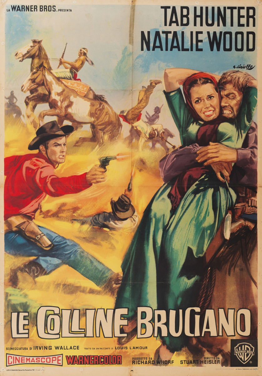 Le colline bruciano - Manifesto 1