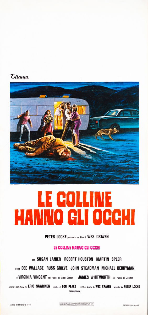 Le colline hanno gli occhi - Locandina 1