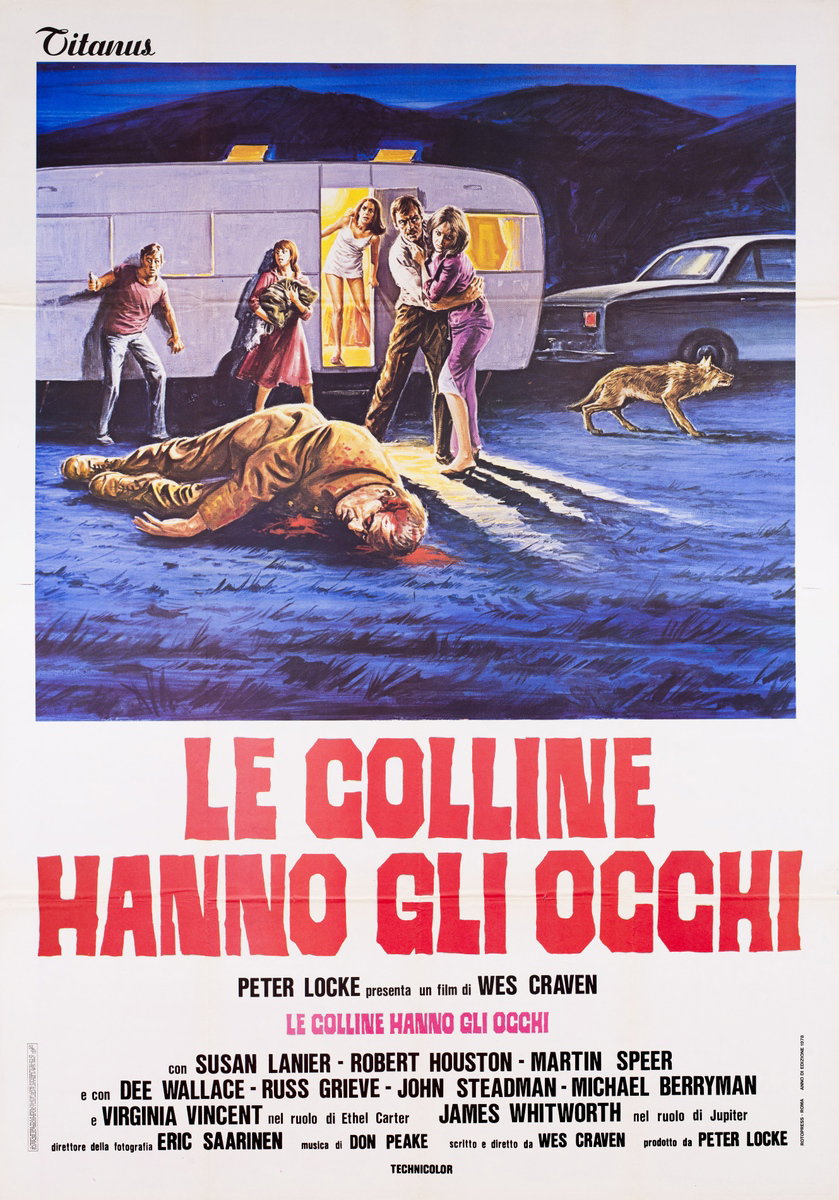 Manifesto 2 per il film Le colline hanno gli occhi (1977)