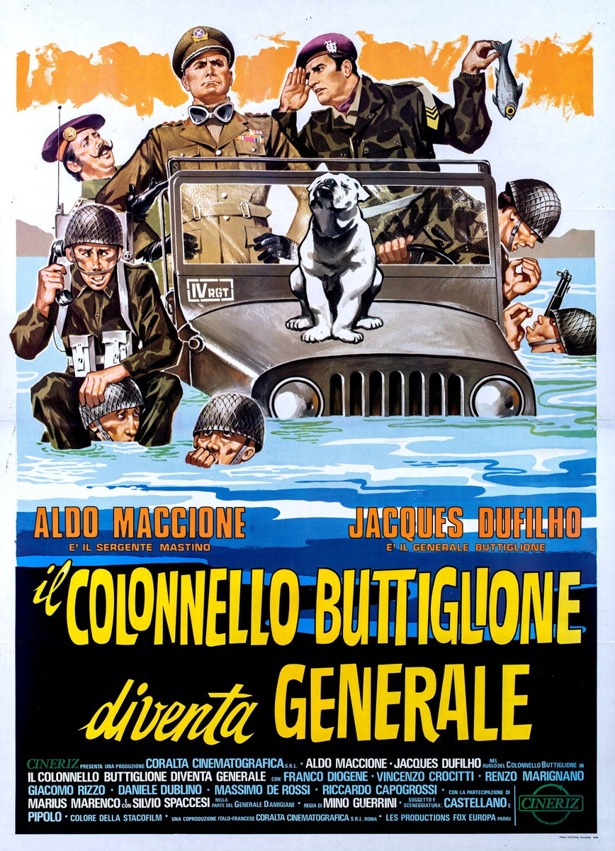 Poster 2 for the film How Colonel Buttiglione Became a General (1974)