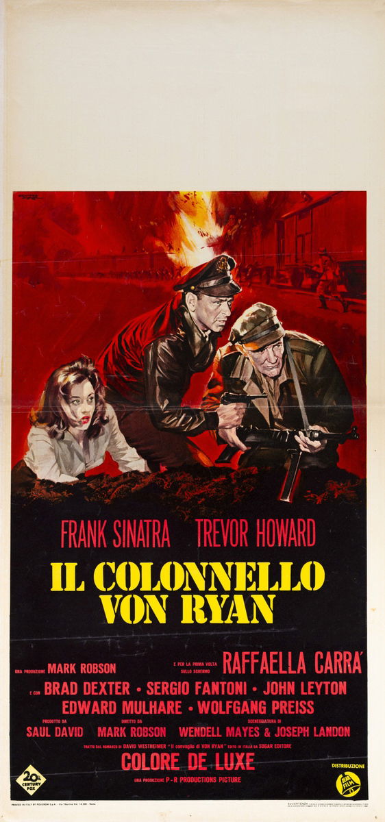Il colonnello Von Ryan - Locandina 1