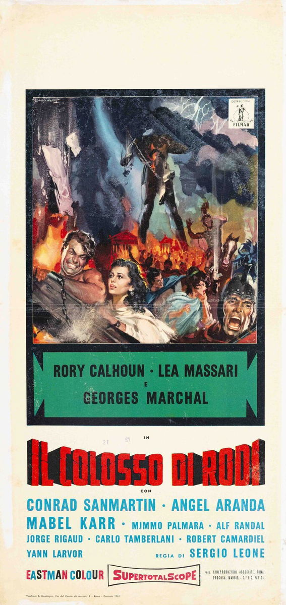 The Colossus of Rhodes - Lobby Card 1