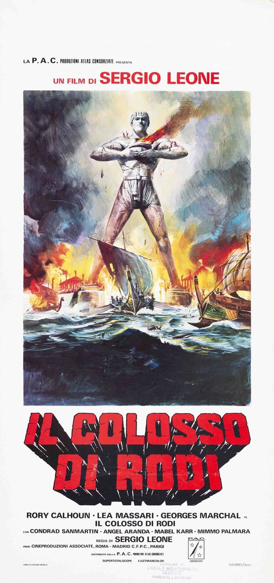 Locandina 3 for the film The Colossus of Rhodes (1961)