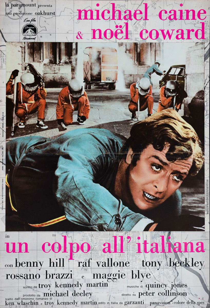 The Italian Job - Fotobusta 1
