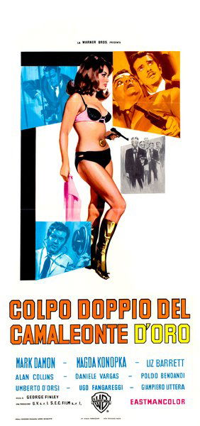 Colpo doppio del camaleonte d'oro