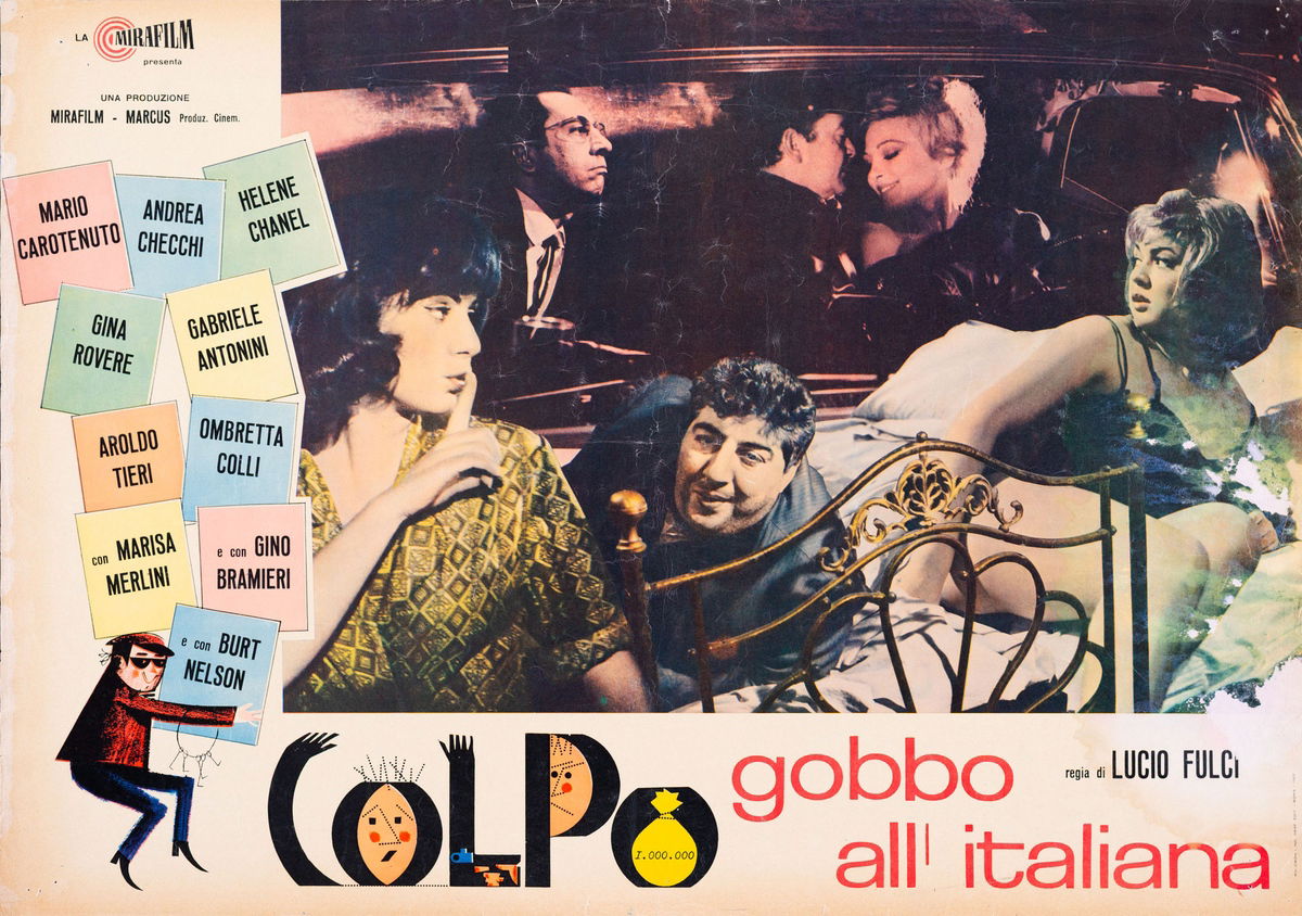 Colpo gobbo all'italiana - Fotobusta 1