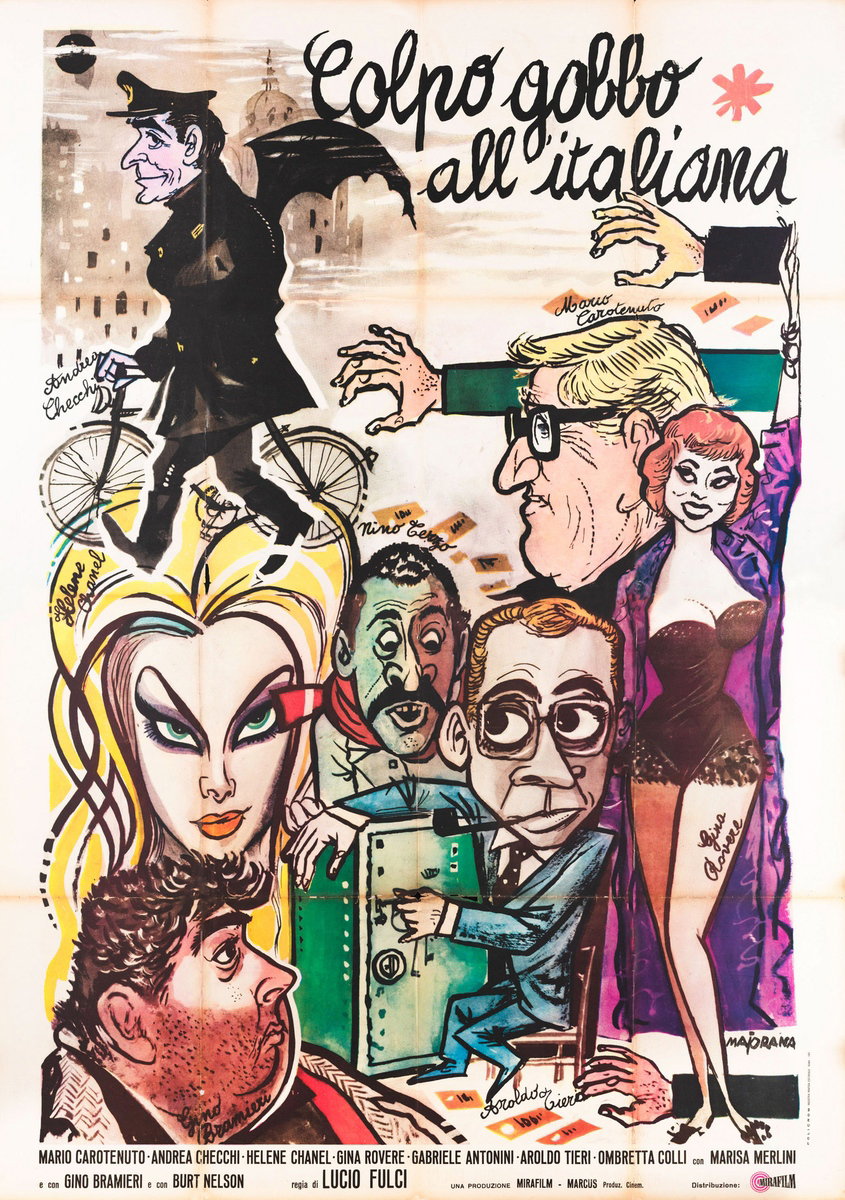 Colpo gobbo all'italiana - Manifesto 1