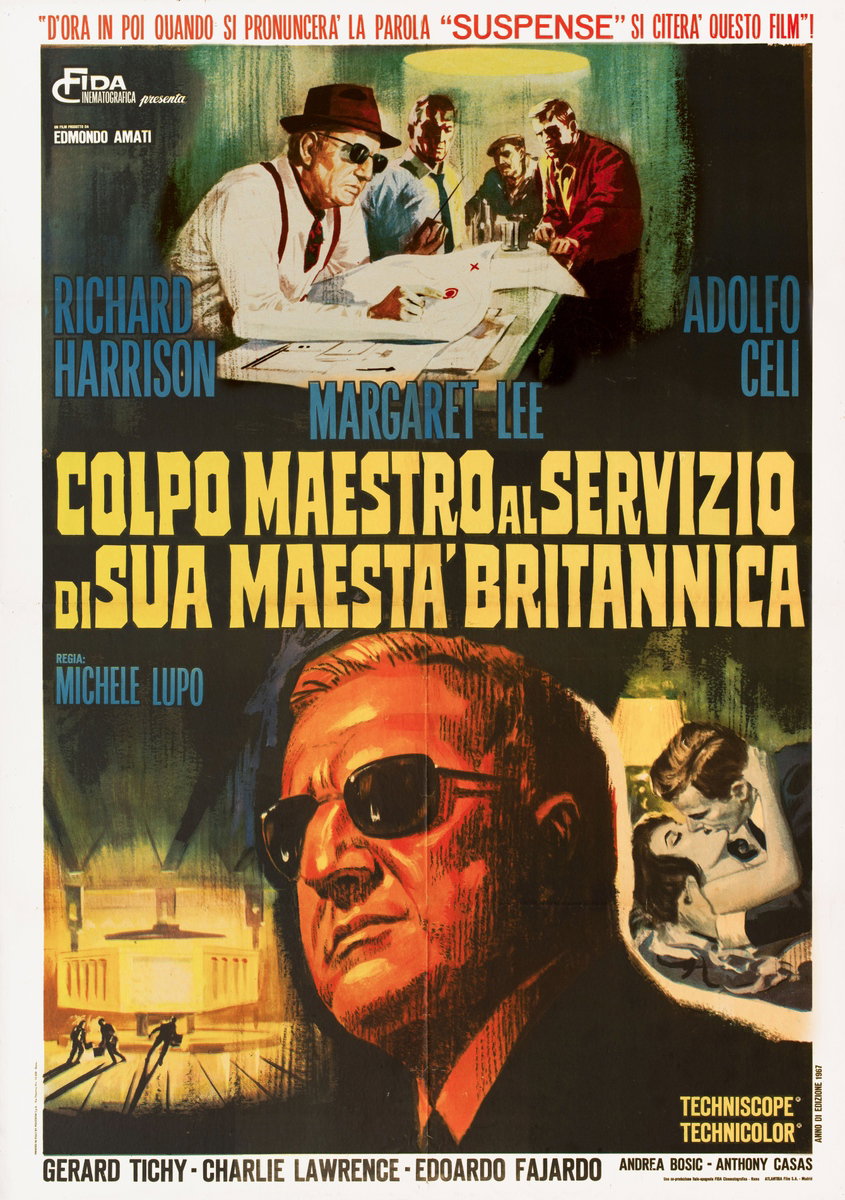Colpo maestro al servizio di Sua Maestà britannica - Manifesto 2
