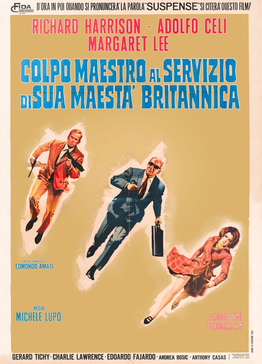 Colpo maestro al servizio di Sua Maestà britannica - Manifesto 1
