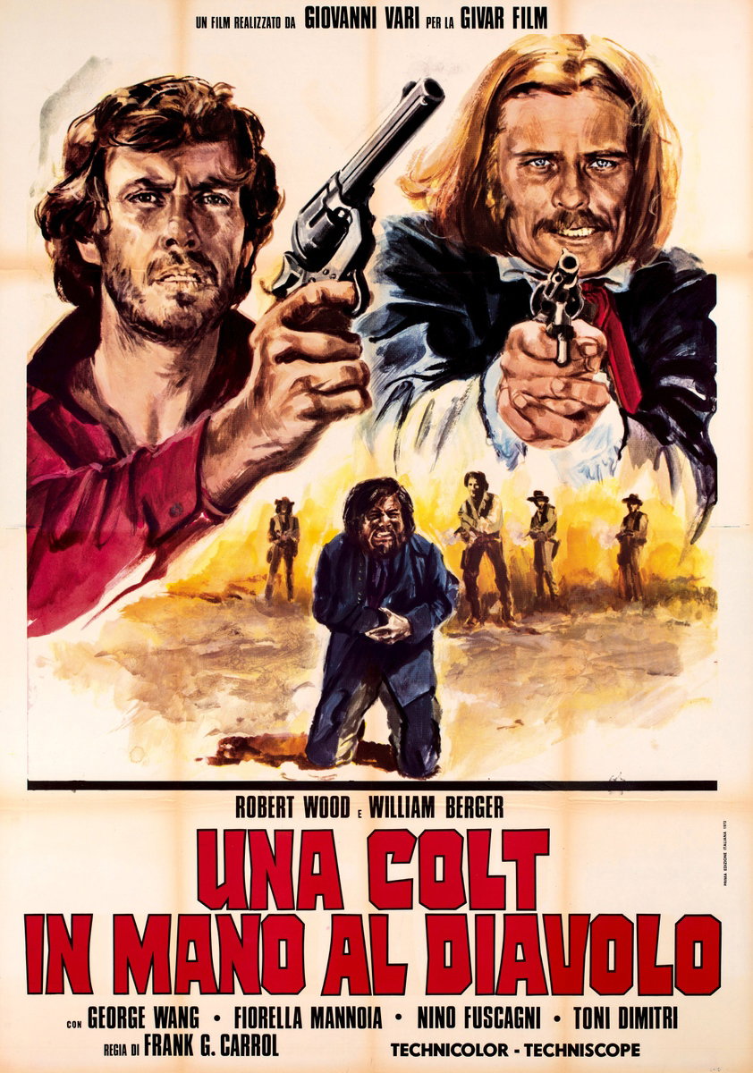 Manifesto 2 per il film Una colt in mano al diavolo (1973)