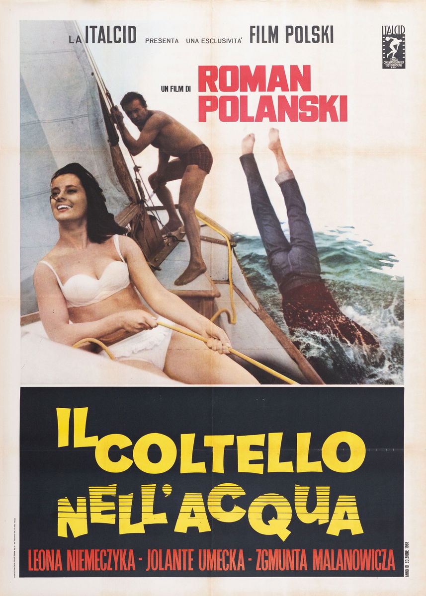 Il coltello nell'acqua - Manifesto 1