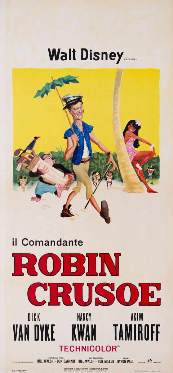 Lt. Robin Crusoe U.S.N. - Lobby Card 1