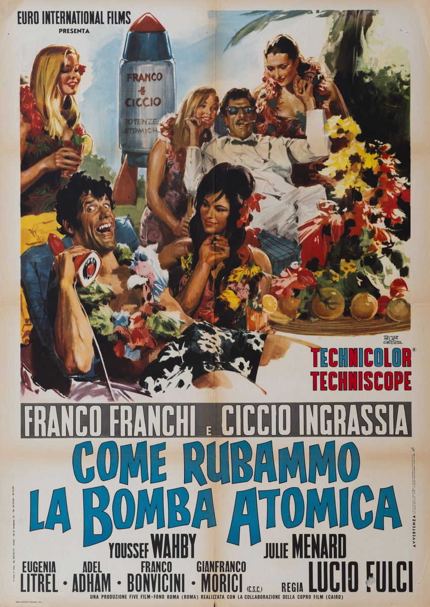 Come rubammo la bomba atomica - Manifesto 1