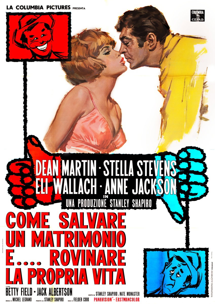 Manifesto 2 per il film Come salvare un matrimonio... e rovinare la propria vita (1968)