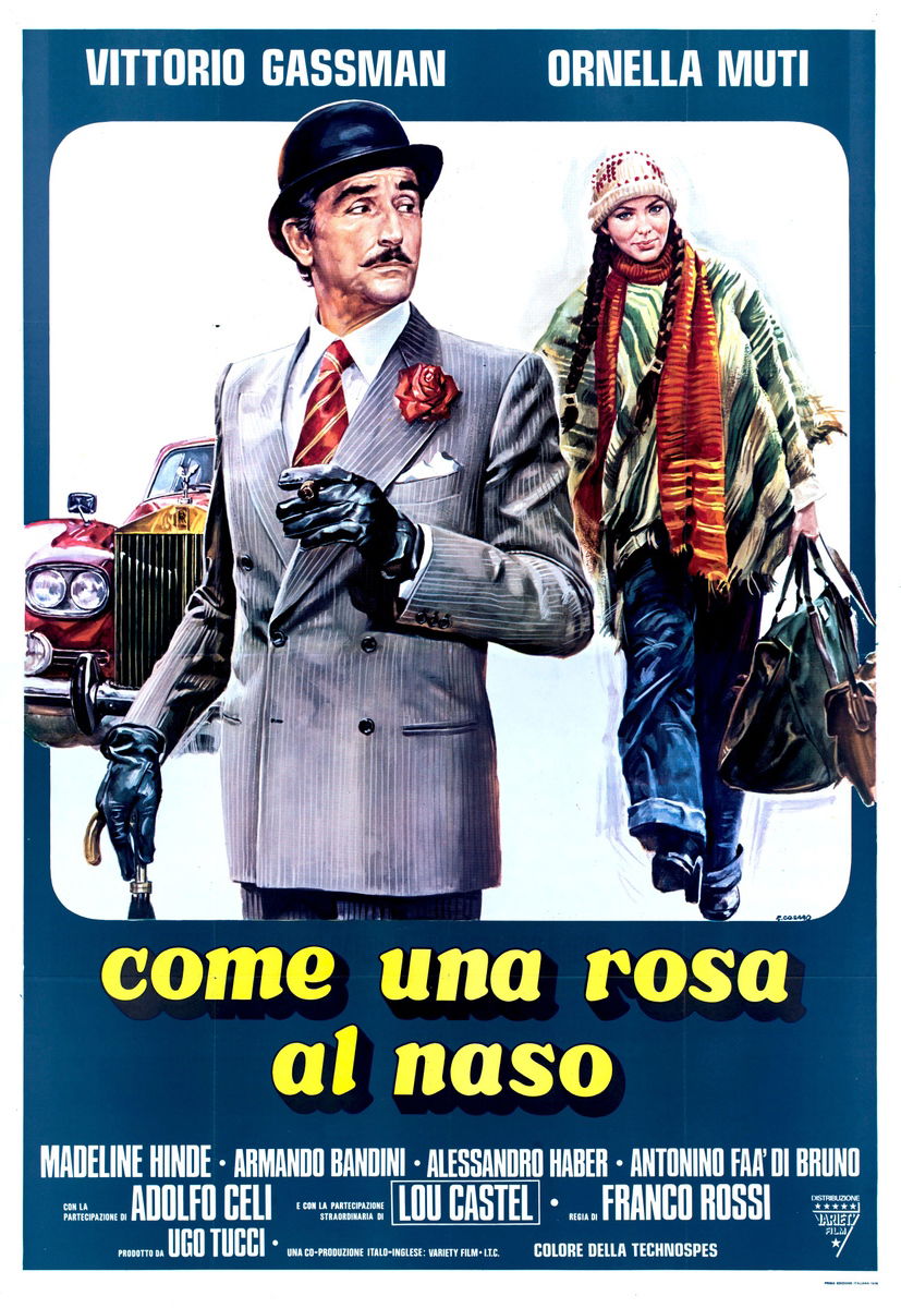 Come una rosa al naso - Manifesto 1