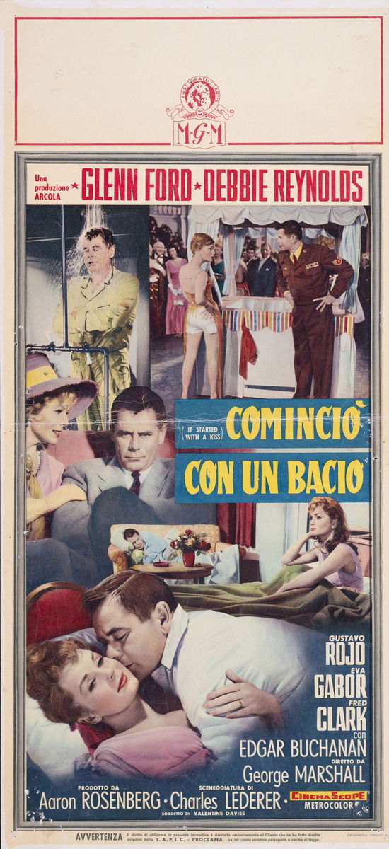 Cominciò con un bacio - Locandina 1