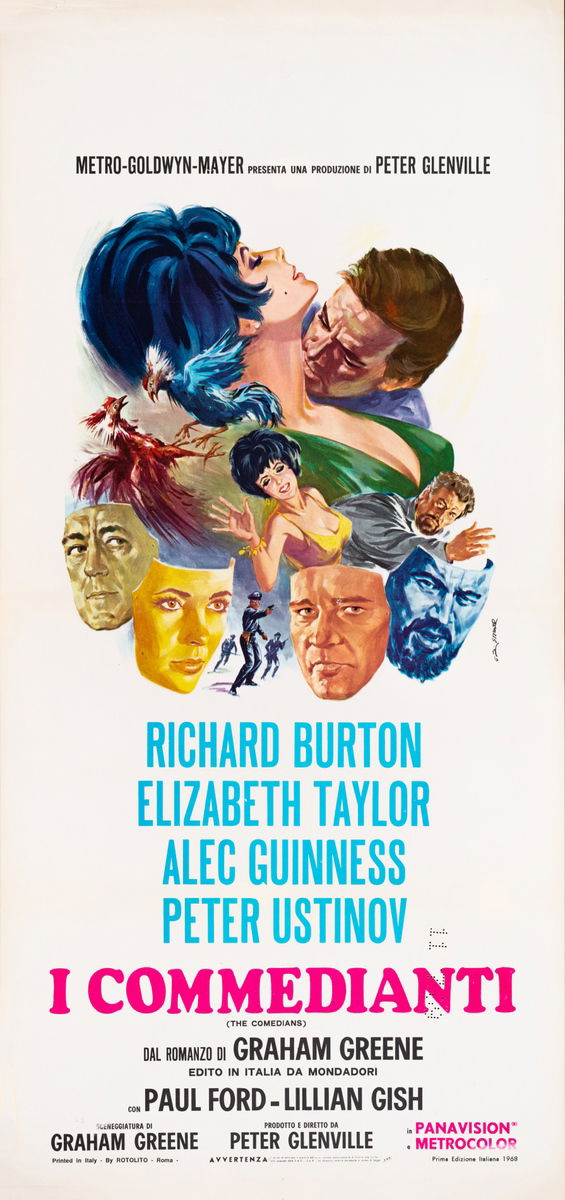 The Comedians - Lobby Card 1