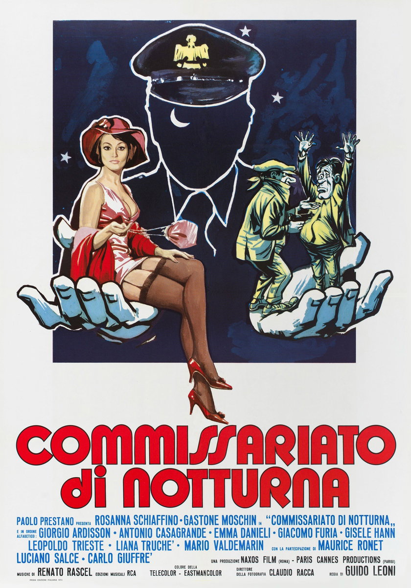 Commissariato di notturna - Manifesto 2