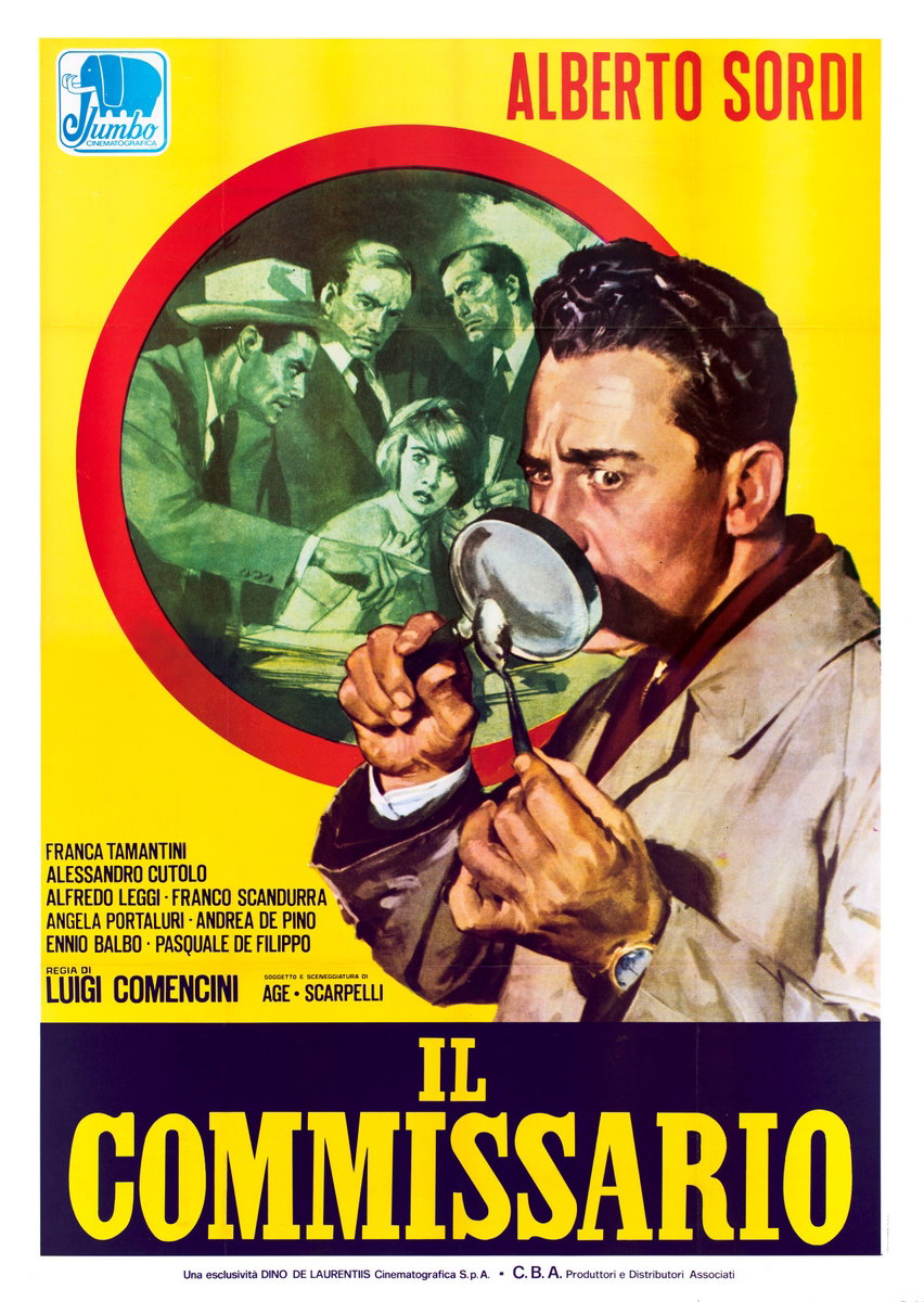 Il commissario - Manifesto 2
