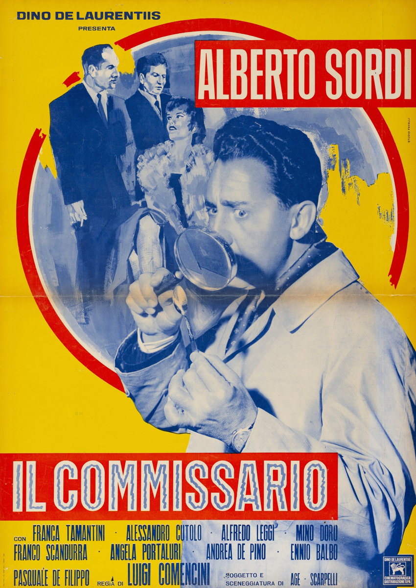 Il commissario - Manifesto 5