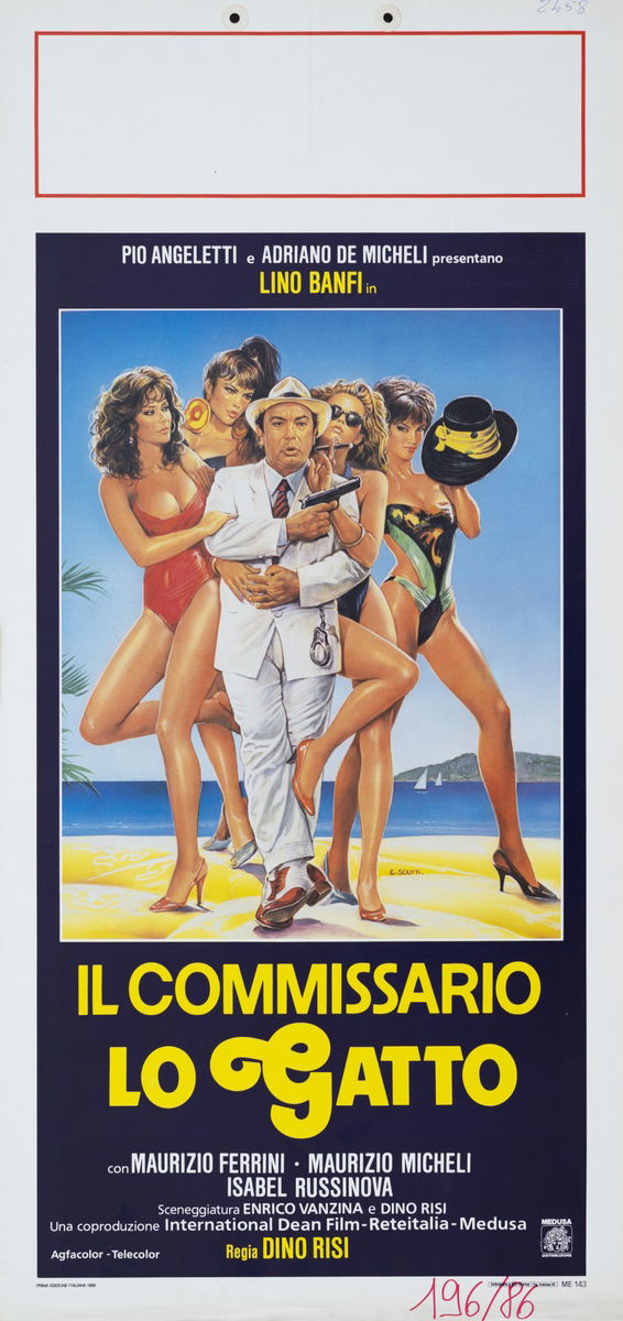 Commissioner Lo Gatto - Lobby Card 1