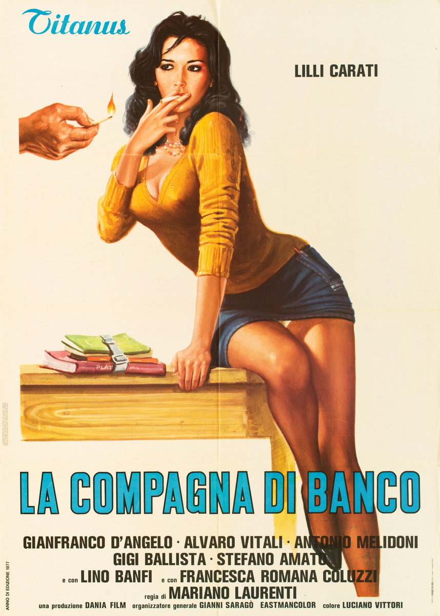 Poster 2 for the film The Schoolmate (1977)