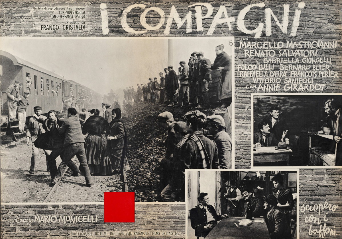 Fotobusta 2 per il film I compagni (1963)