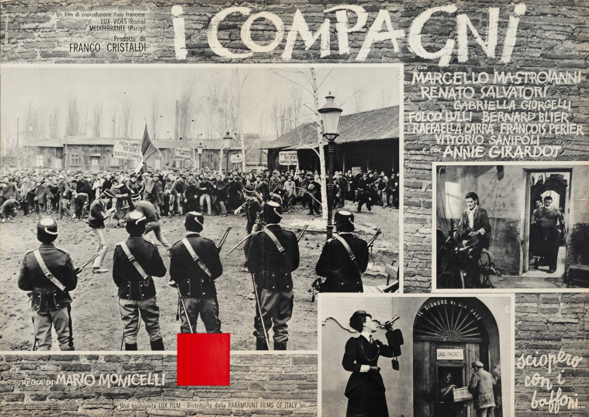 Fotobusta 9 per il film I compagni (1963)