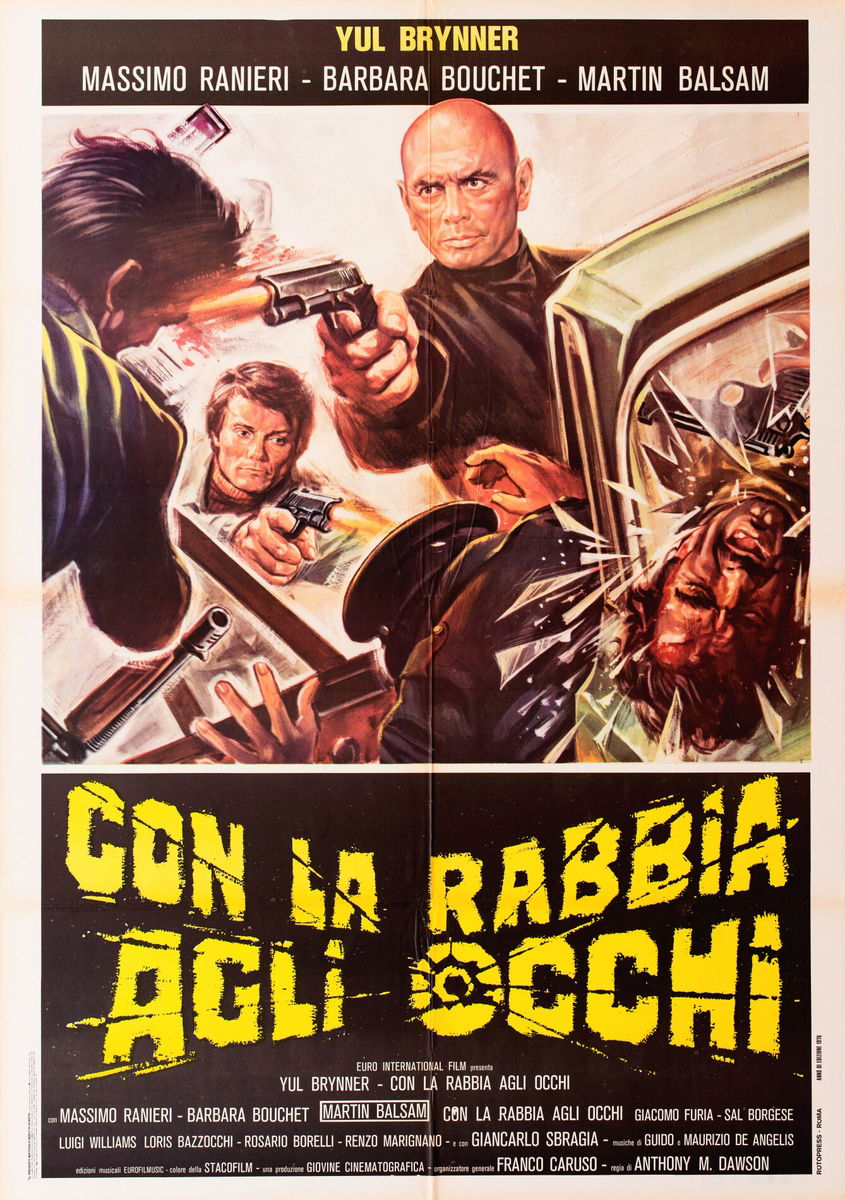 Con la rabbia agli occhi - Manifesto 1