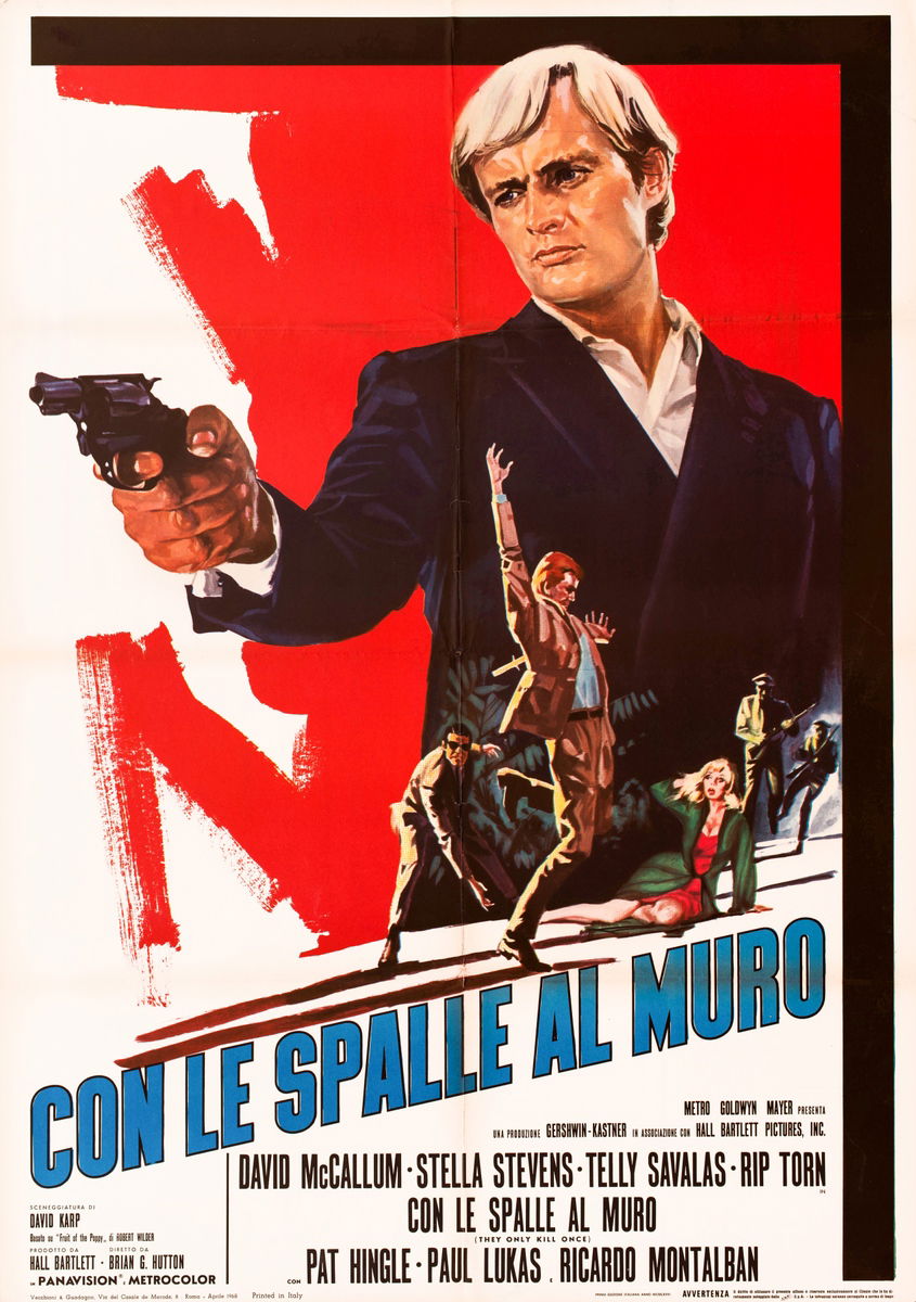 Con le spalle al muro - Manifesto 1