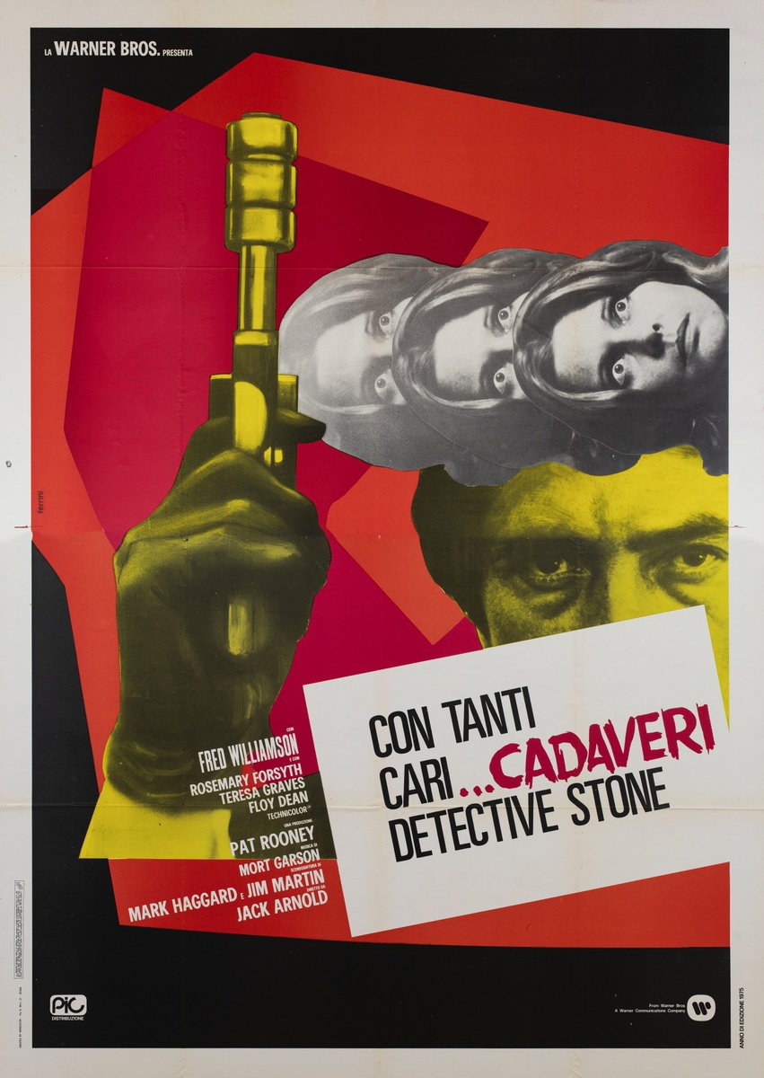 Con tanti cari... cadaveri detective Stone - Manifesto 1