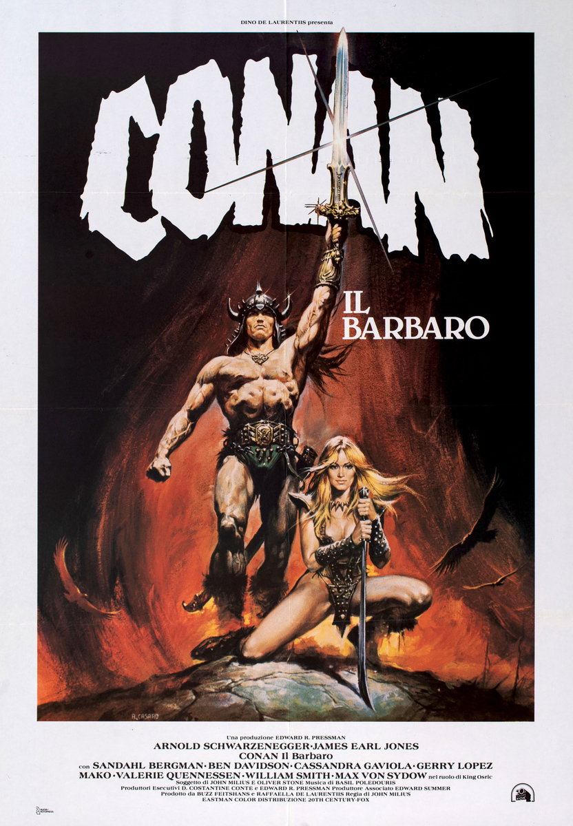 Conan il barbaro - Manifesto 1