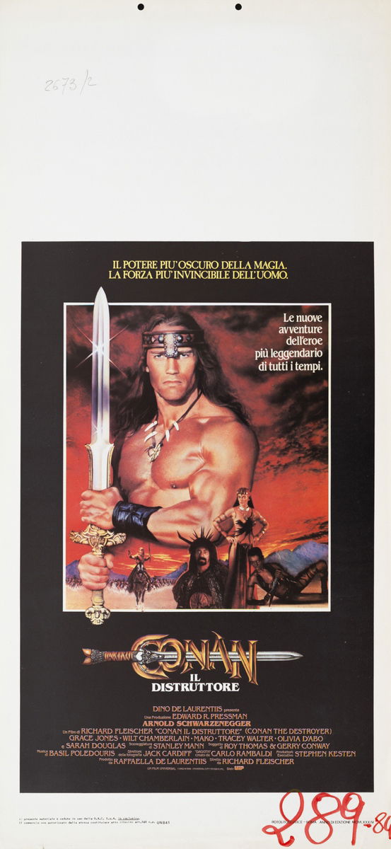 Conan the Destroyer - Lobby Card 1