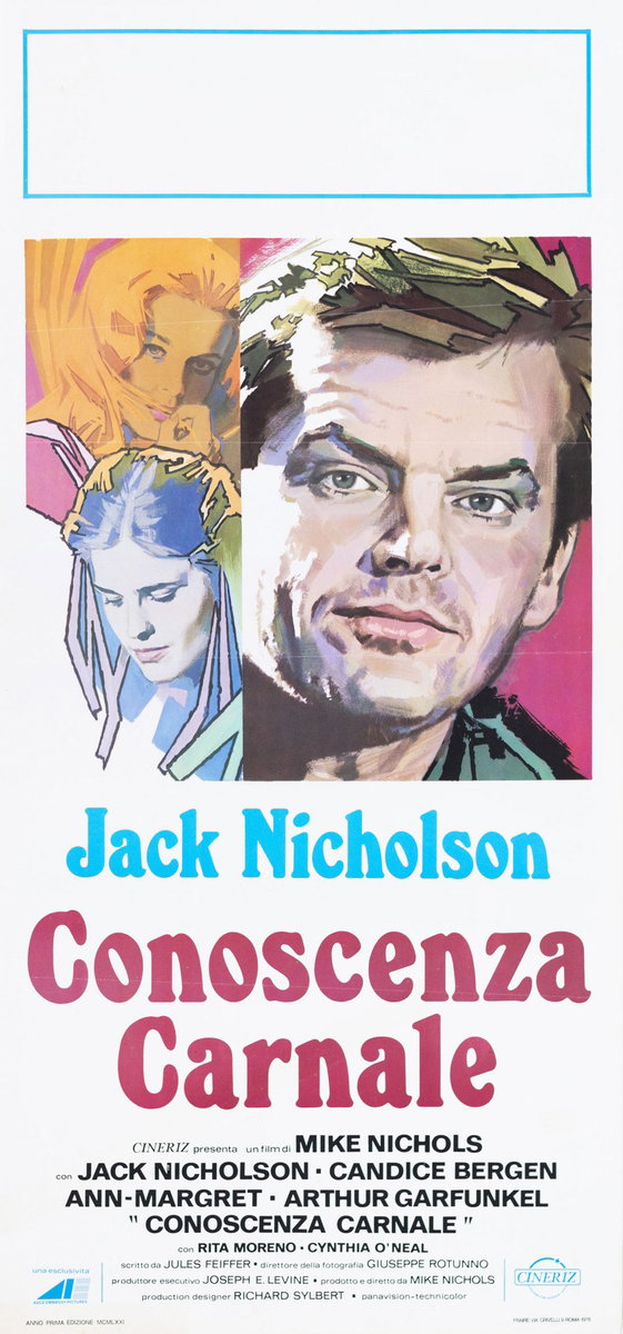 Locandina 2 per il film Conoscenza carnale (1971)