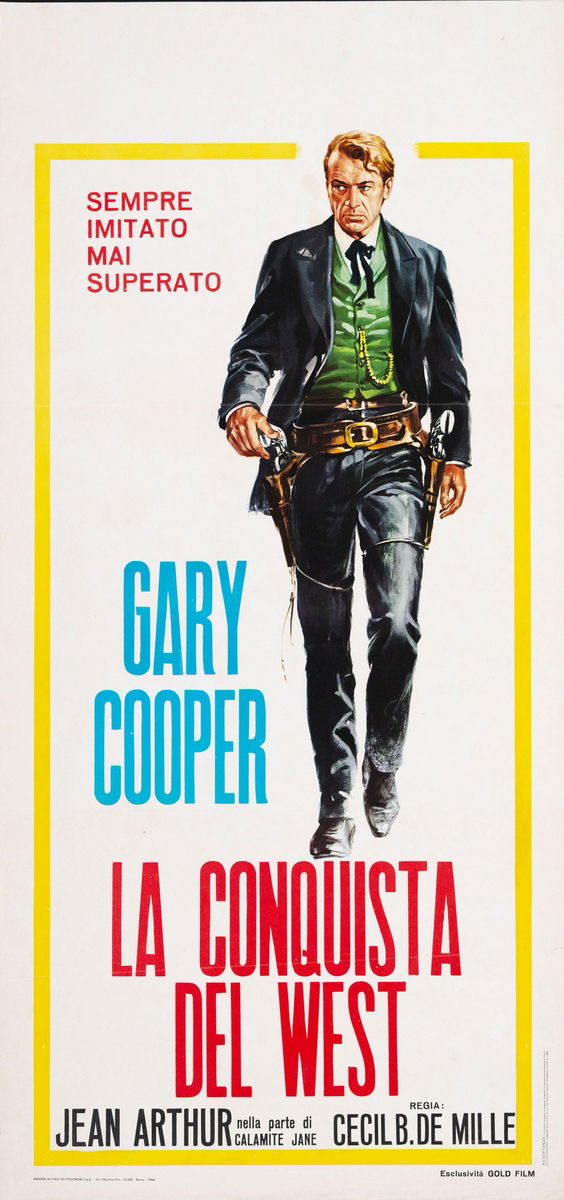 La conquista del West - Locandina 2