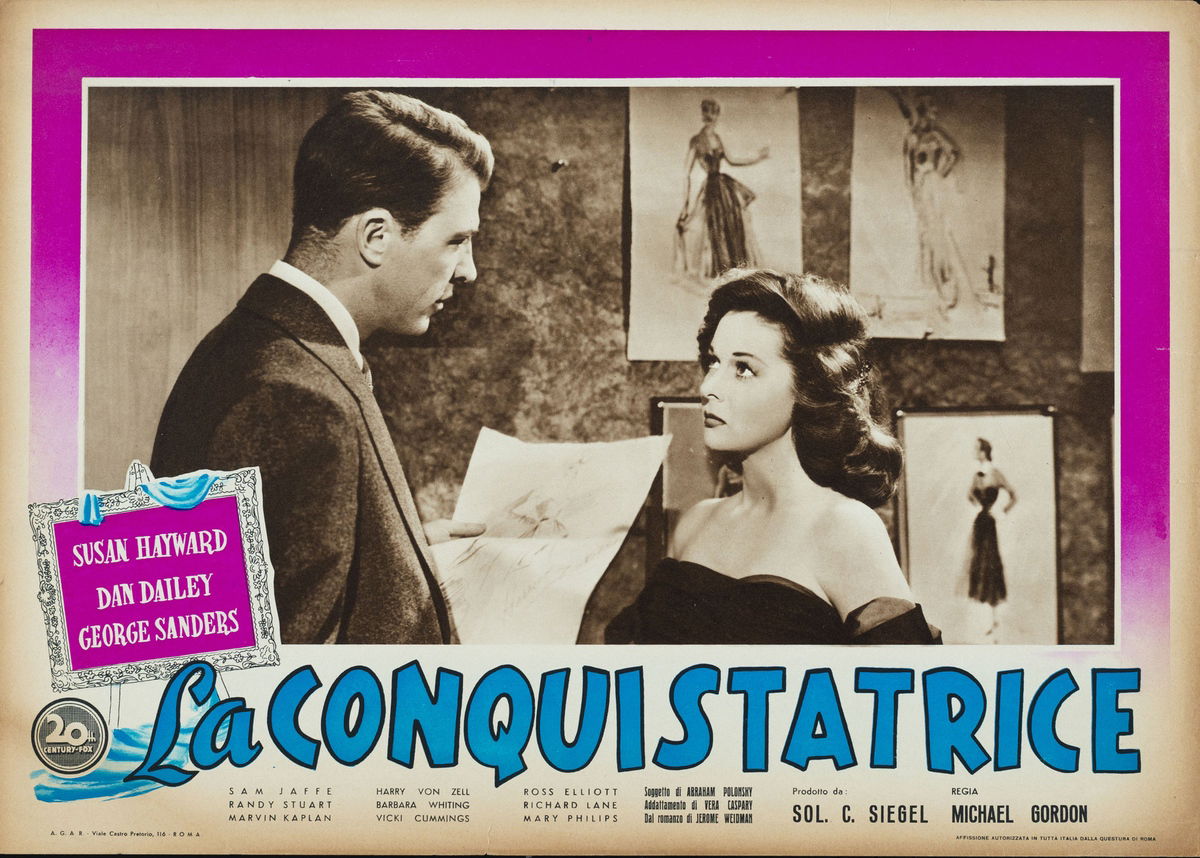 La conquistatrice - Fotobusta 1