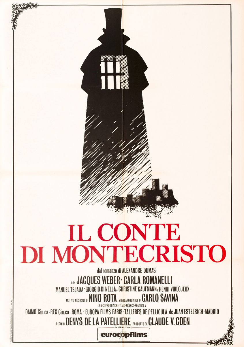 Il conte di Montecristo - Manifesto 1