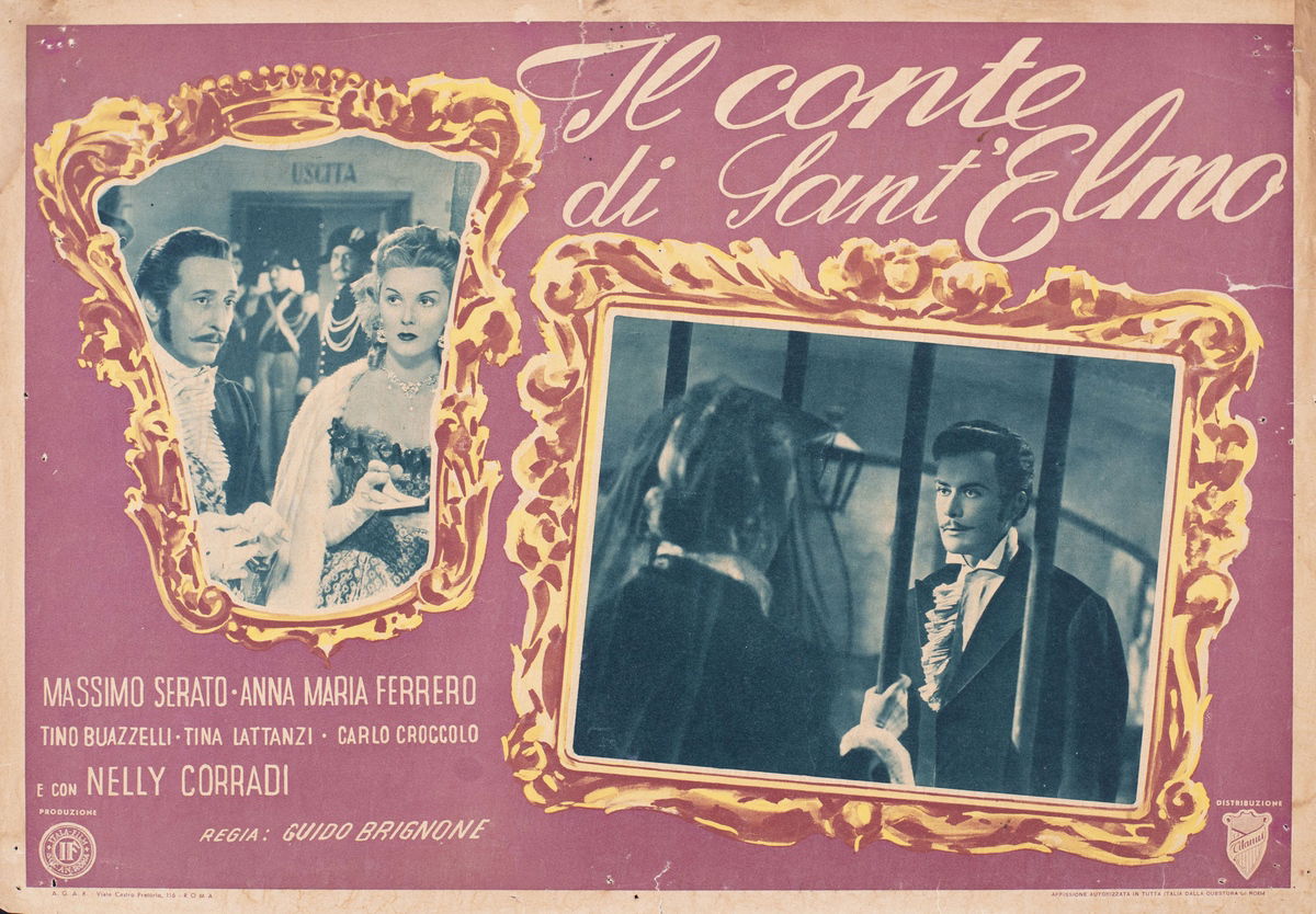 The Count of Saint Elmo - Fotobusta 1