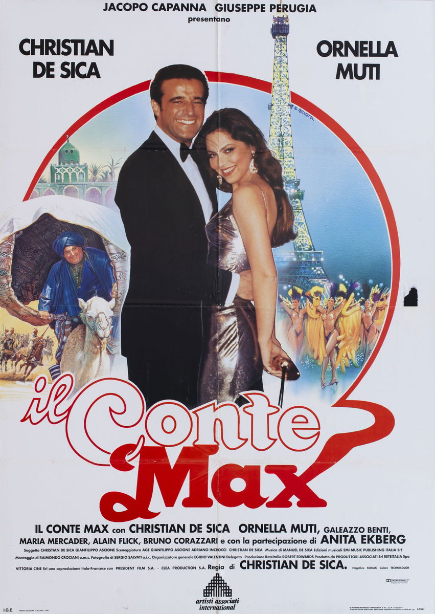 Il Conte Max - Manifesto 1