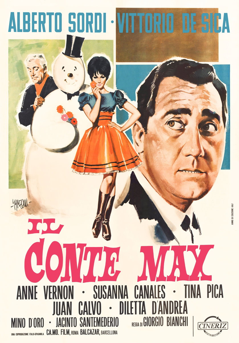 Il conte Max - Manifesto 2