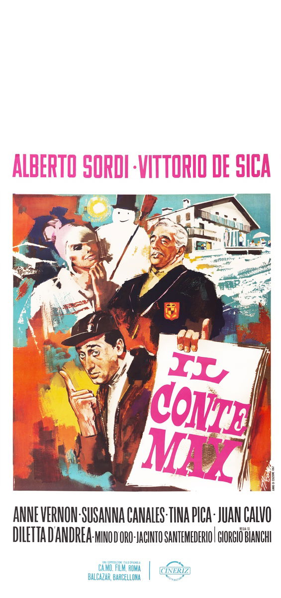 Il conte Max - Locandina 1