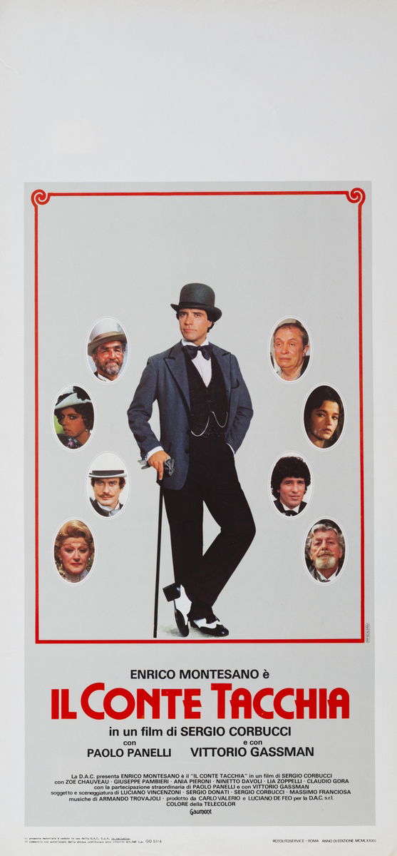 Il conte Tacchia - Locandina 1