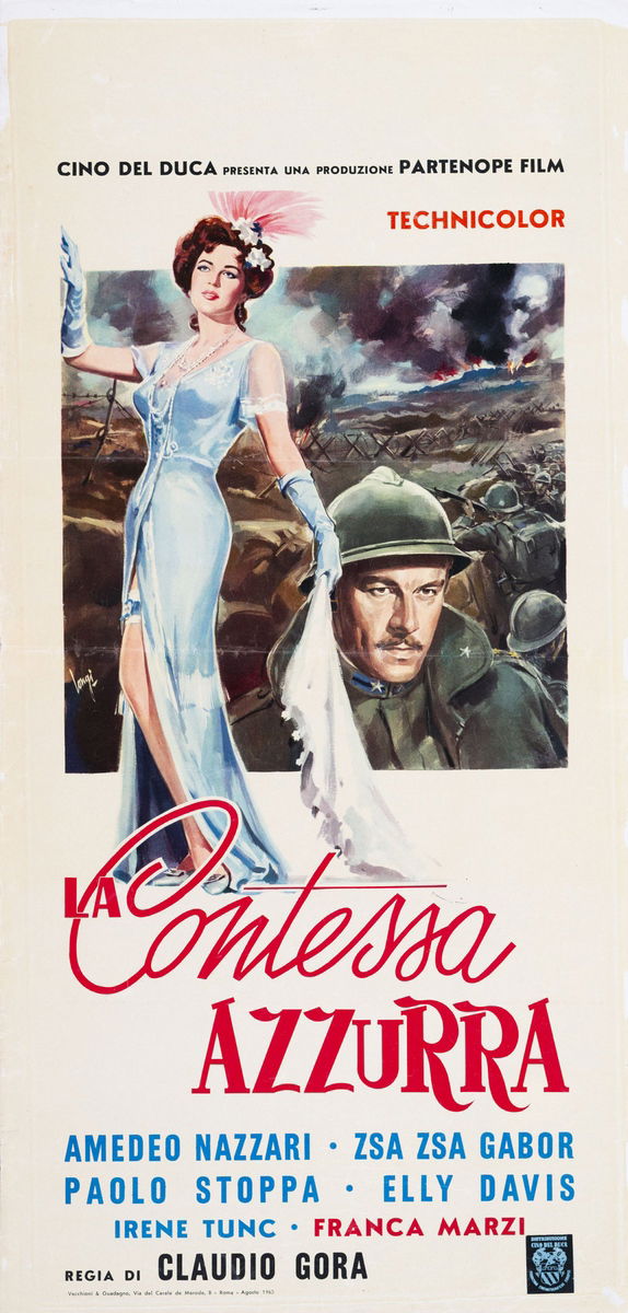 La contessa azzurra - Locandina 1