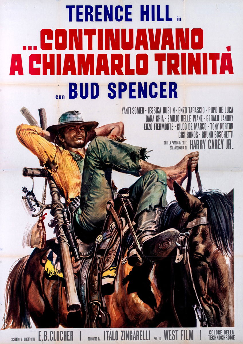 ...continuavano a chiamarlo Trinità - Manifesto 1