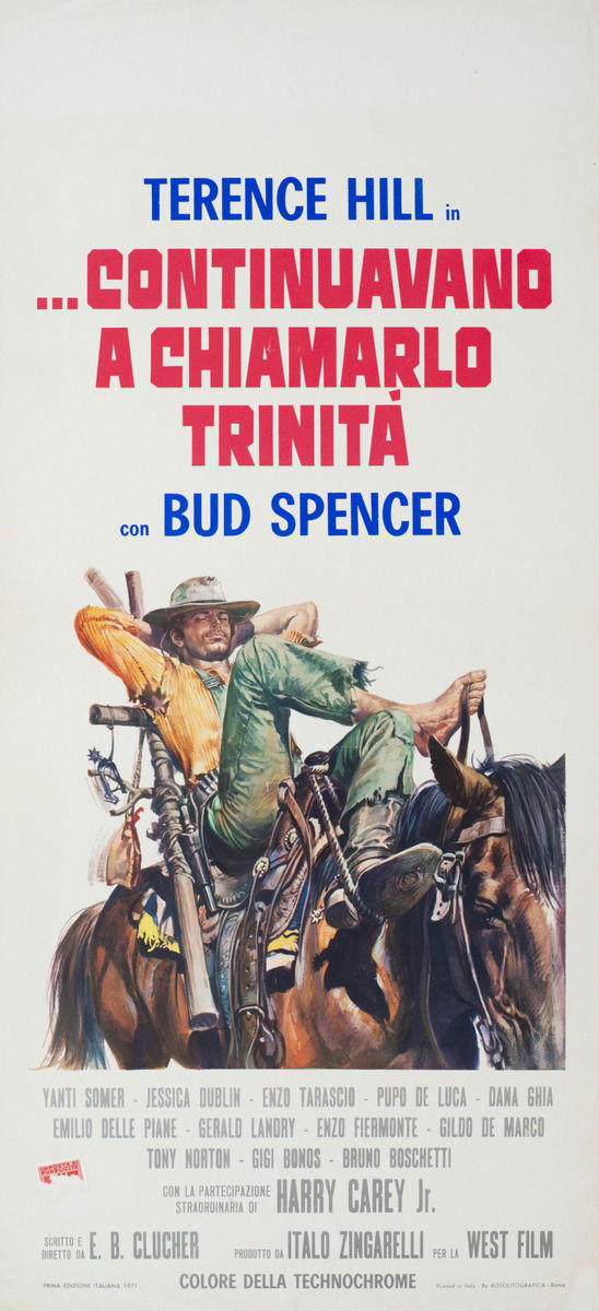 ...continuavano a chiamarlo Trinità - Locandina 1