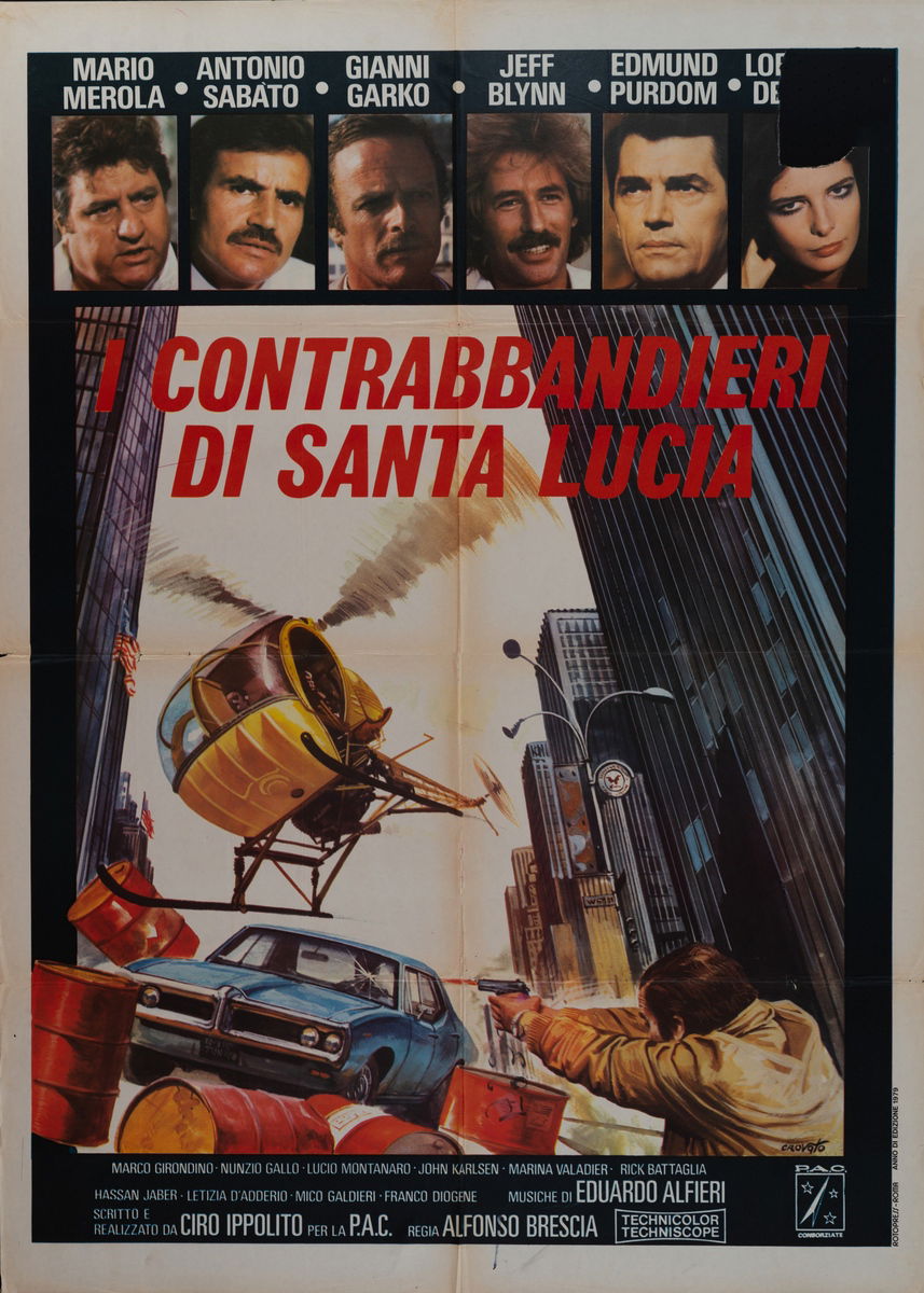 I contrabbandieri di Santa Lucia - Manifesto 1