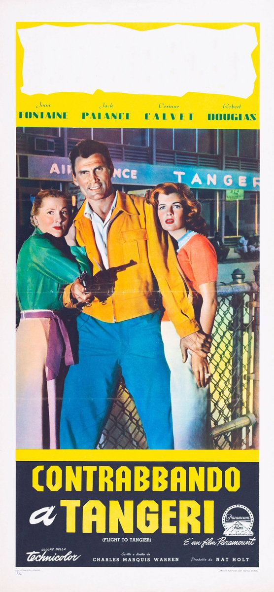 Locandina 2 per il film Contrabbando a Tangeri (1953)