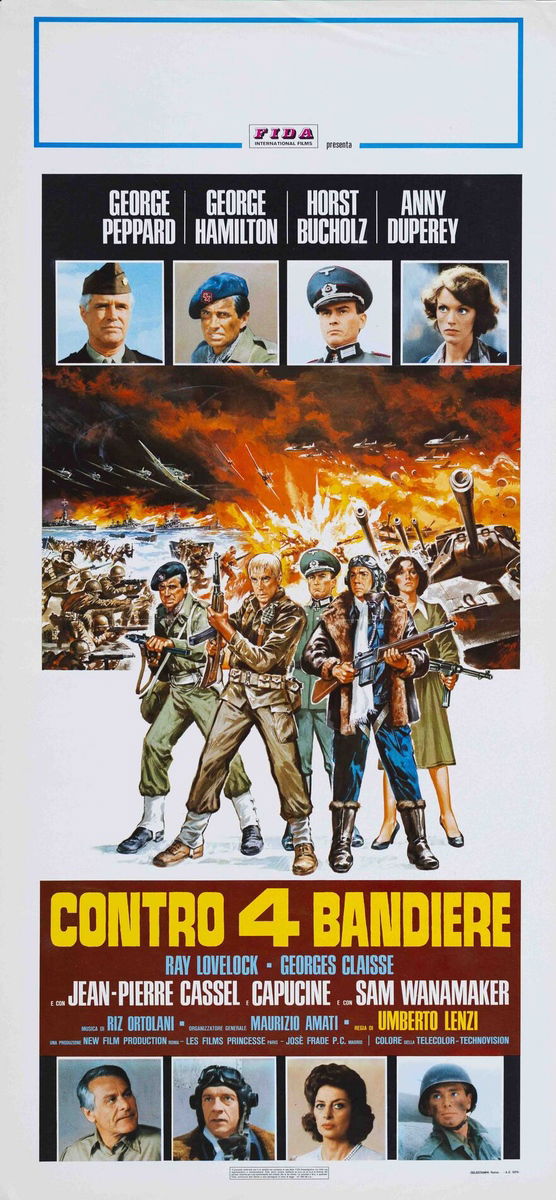 Contro 4 bandiere - Locandina 1